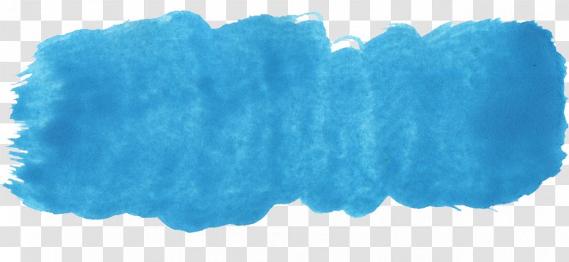 Blue Watercolor Painting Turquoise - Teal - Aqua Transparent PNG