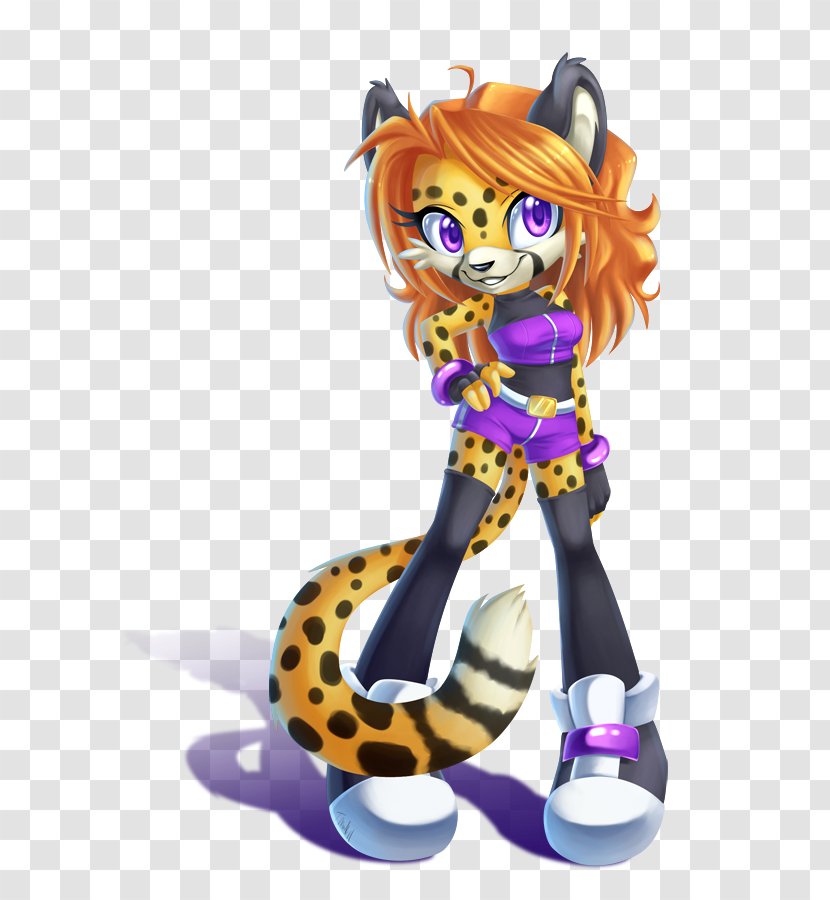 Cheetah Cat Lion Drawing Character - Tree Transparent PNG