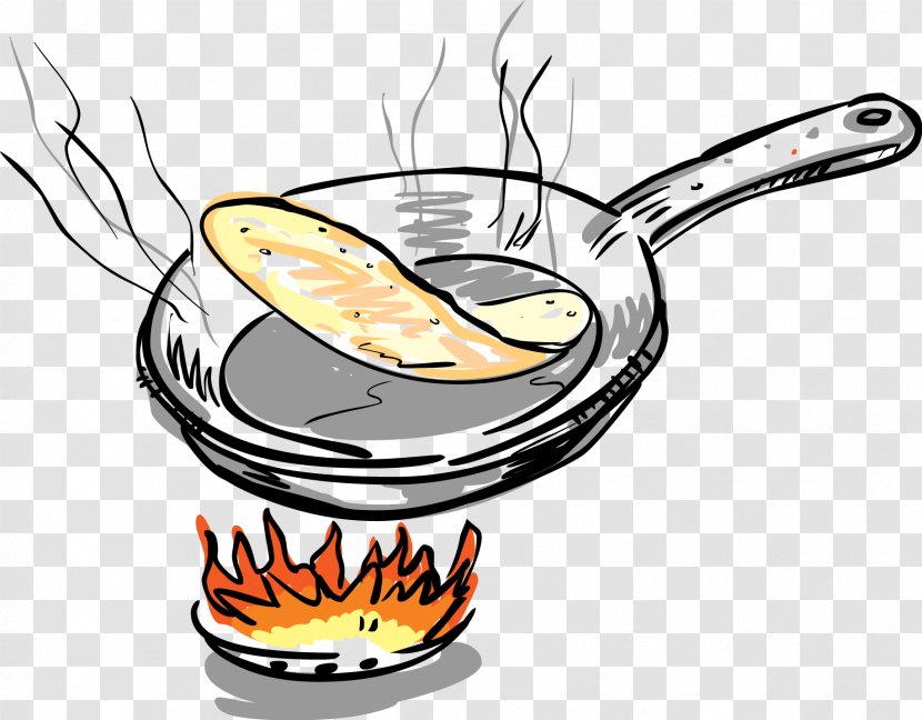 Pancake Crxeape Breakfast Recipe Cooking - Cartoon Spoon Transparent PNG