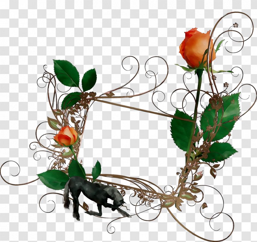 Floral Design Rose Family Branching - Flowerpot - Flower Transparent PNG