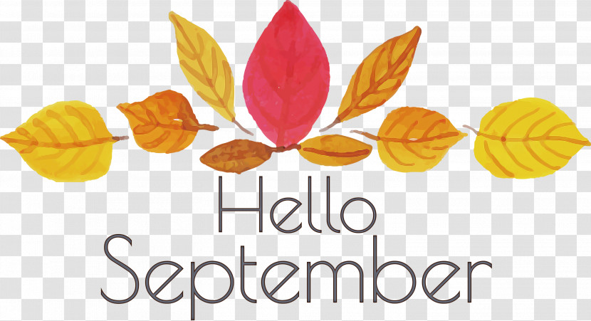 Hello September September Transparent PNG