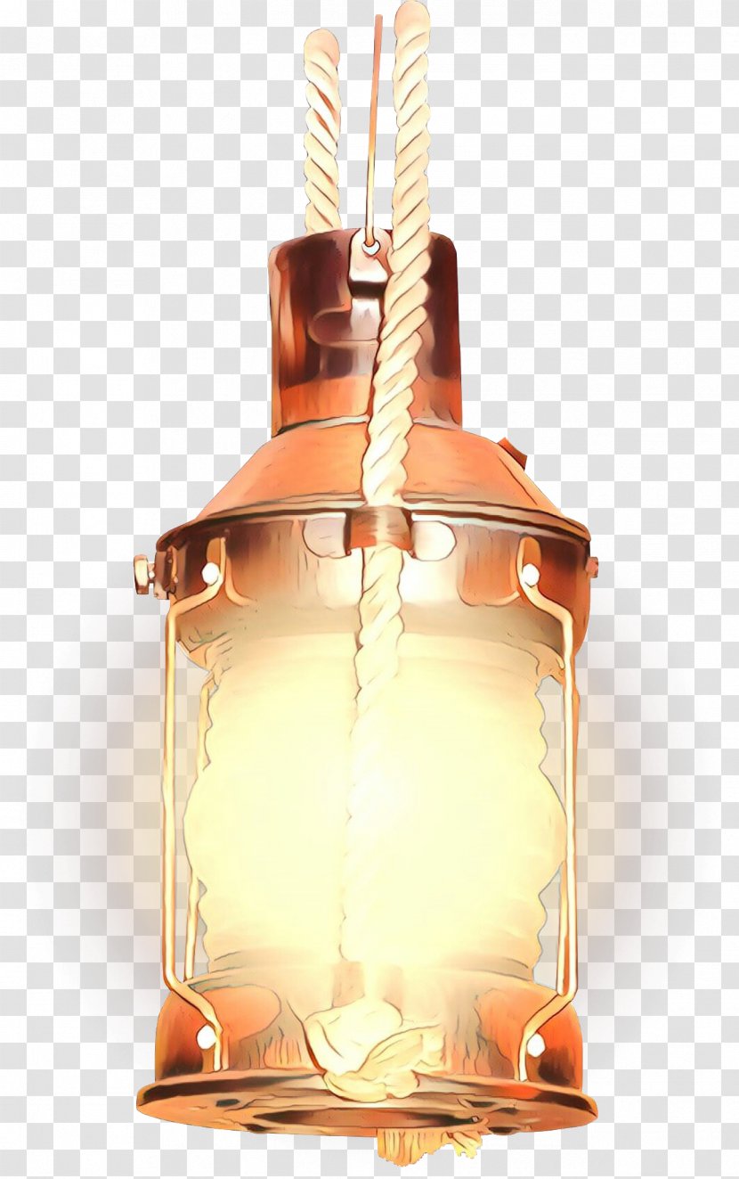 Lighting Lantern Light Fixture Copper Glass - Metal - Bottle Lamp Transparent PNG