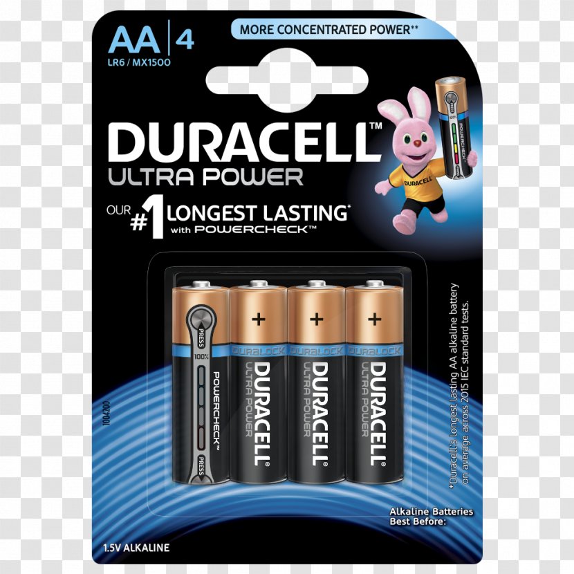AAA Battery Duracell Alkaline Pack - Computer - Aa Transparent PNG