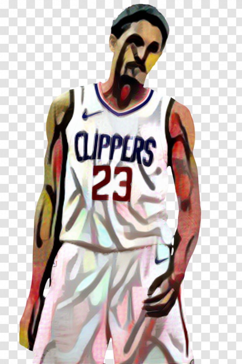 Basketball Cartoon - Sports Uniform - Sleeve Moves Transparent PNG