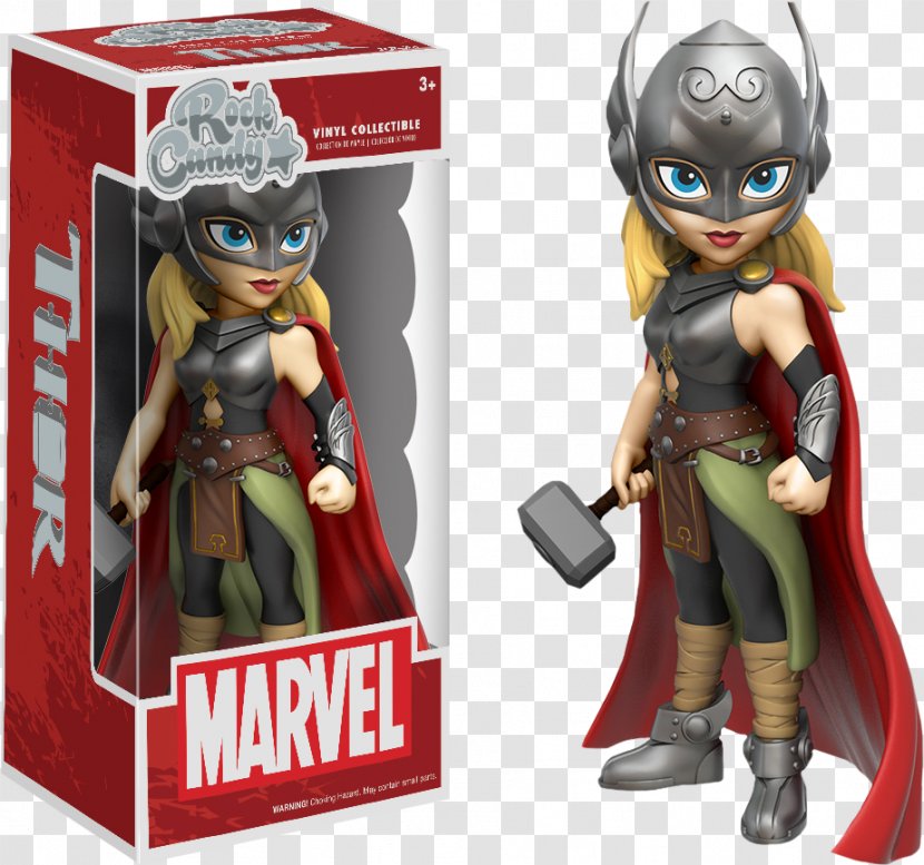 Thor She-Hulk Jane Foster Funko Marvel Comics - Action Figure Transparent PNG