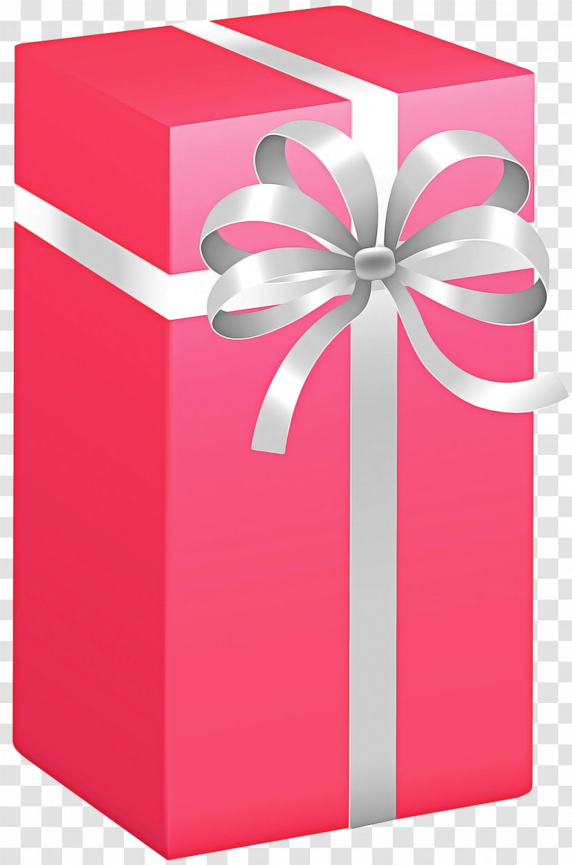 Gift Box Ribbon - Material Property - Wedding Favors Magenta Transparent PNG