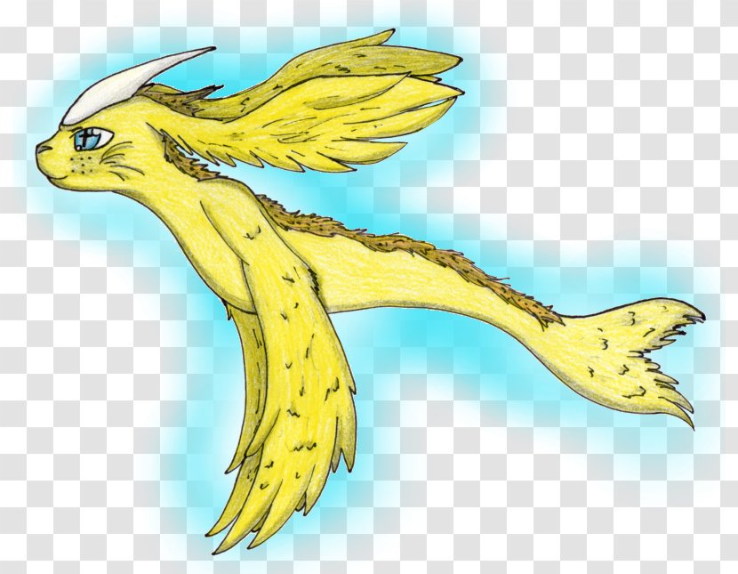 Beak Fauna Marine Mammal Cartoon - Wildlife - Yellow Background Shading Transparent PNG