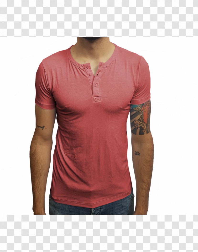 Long-sleeved T-shirt Henley Shirt Shoulder - Longsleeved Tshirt Transparent PNG