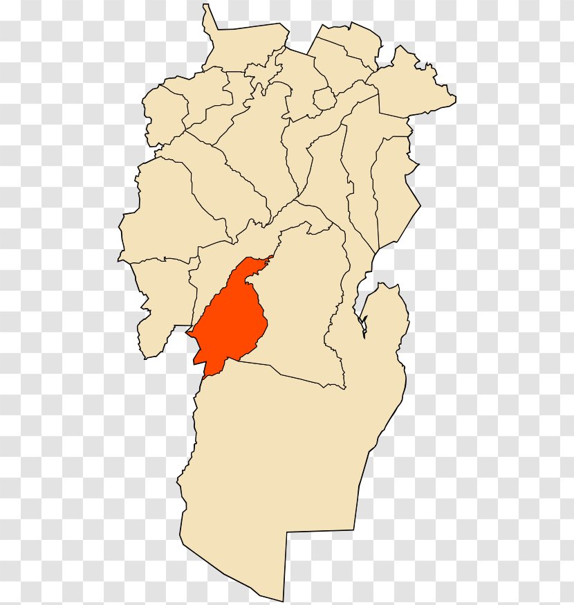 Aïn Touila District Djellal Chechar - Districts Of Algeria - Map Transparent PNG