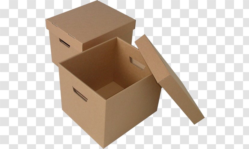 Cardboard Box Packaging And Labeling Corrugated Fiberboard - Design Transparent PNG