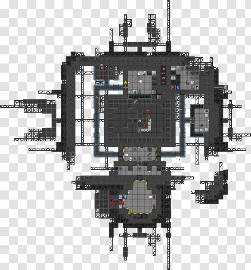 Space Station 13 Satellite Engineering Transparent PNG