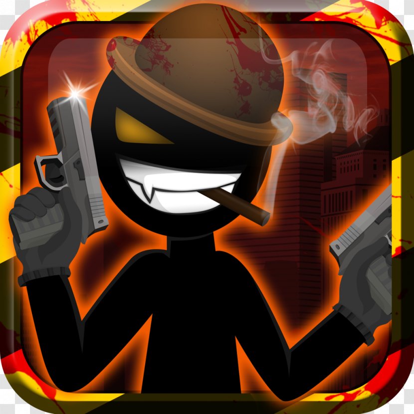 Stickman Gangster War Survival Prison Escape V2 Counter Terrorist Strike: Free Action Game Shoot And Kill - Orange - GANGSTER Transparent PNG