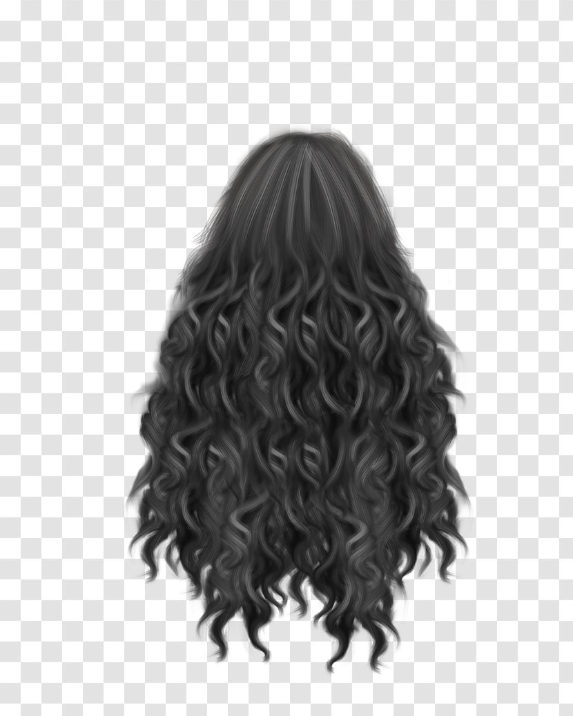 Hairstyle Wig Capelli - Cartoon - Gray Hair Transparent PNG