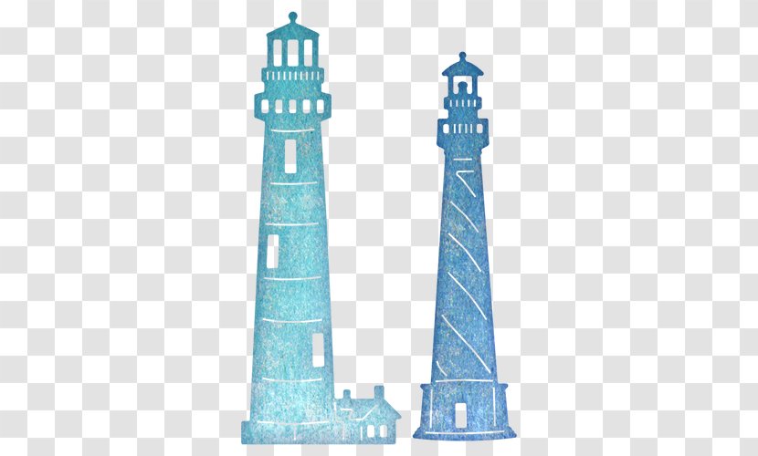 Lighthouse Cheery Lynn Designs Beacon West Road Die - Tower - Seaside Transparent PNG