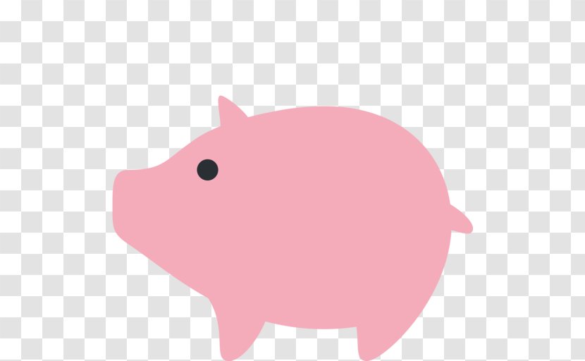 Pig Computer Mouse Pink M Clip Art - Mammal Transparent PNG