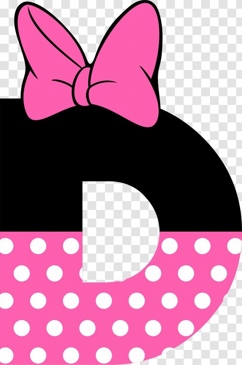 Minnie Mouse Mickey Letter - Artwork Transparent PNG