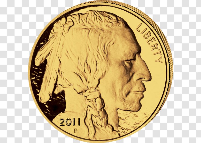 American Buffalo United States Mint Proof Coinage Bullion Coin Gold - 50 Fen Coins Transparent PNG