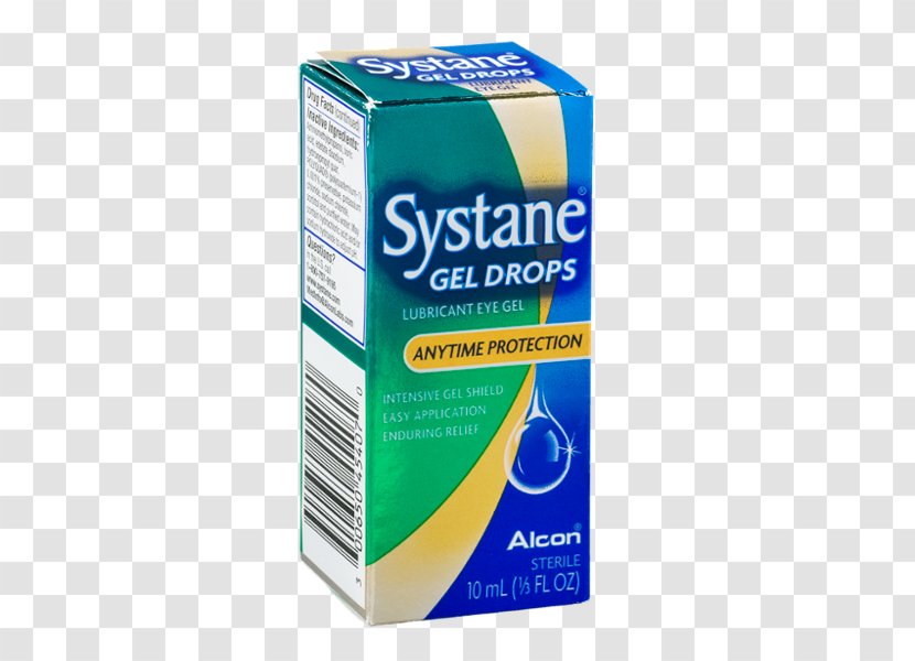 Liquid Eye Drops & Lubricants Systane Gel - Alcon Transparent PNG