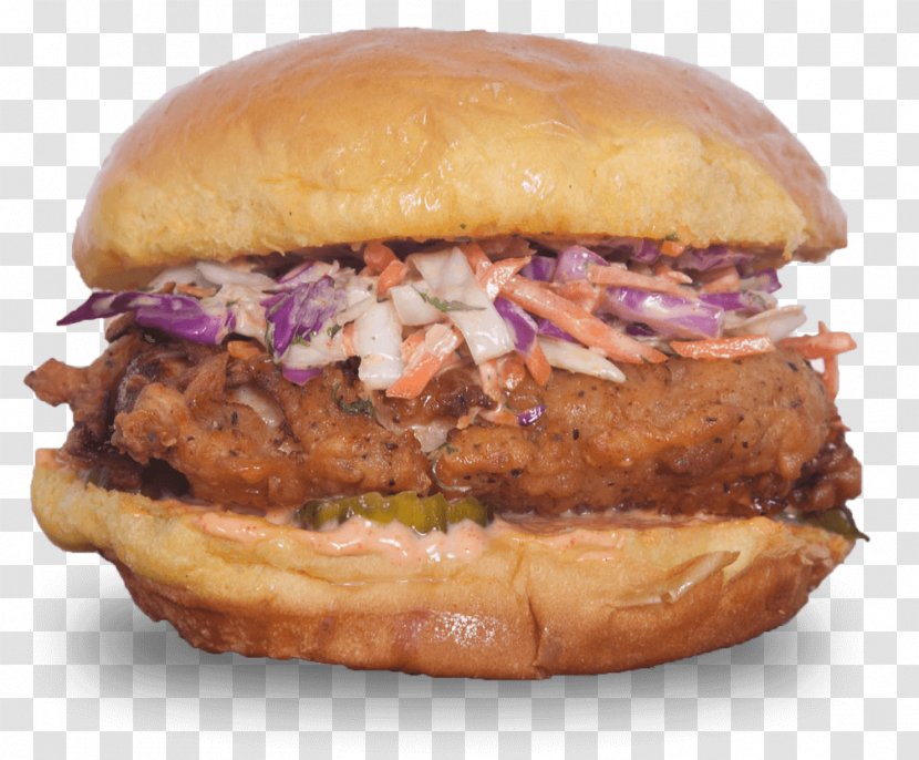 Buffalo Burger Hamburger Cheeseburger Slider Veggie - Salmon - Junk Food Transparent PNG