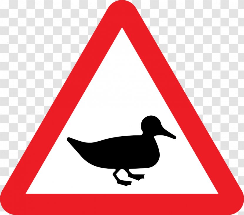 Traffic Sign Road Signs In The United Kingdom Warning Duck Transparent PNG