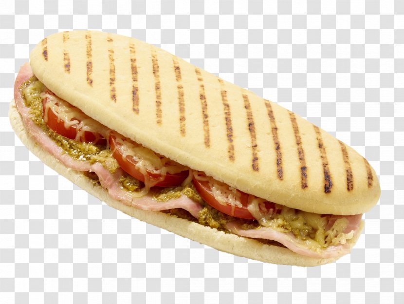 Panini Ham Emmental Cheese Croque-monsieur Chicken Meat - Submarine Sandwich - Bacon Material Transparent PNG