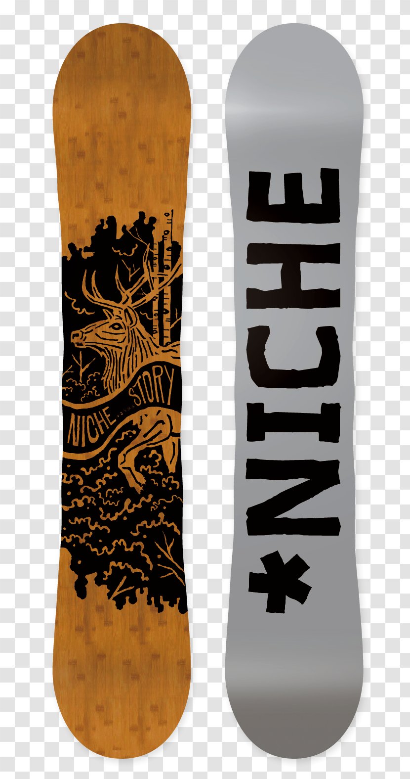 Snowboard Graphic Design Printing - Sports Equipment Transparent PNG