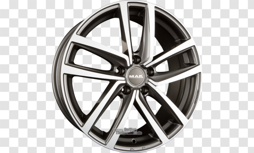 Car Rim Alloy Wheel Tire - Mak Transparent PNG