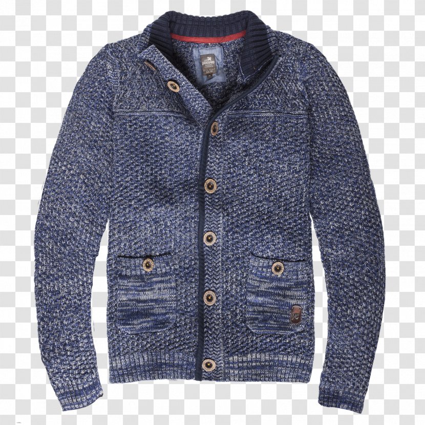 Cardigan Henley Shirt Button Sweater Jacket - Cotton Transparent PNG
