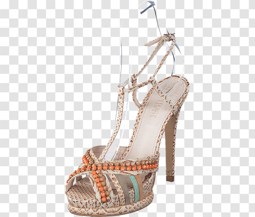 Sandal Shoe Pump Bride - Peach - Criss-cross Transparent PNG