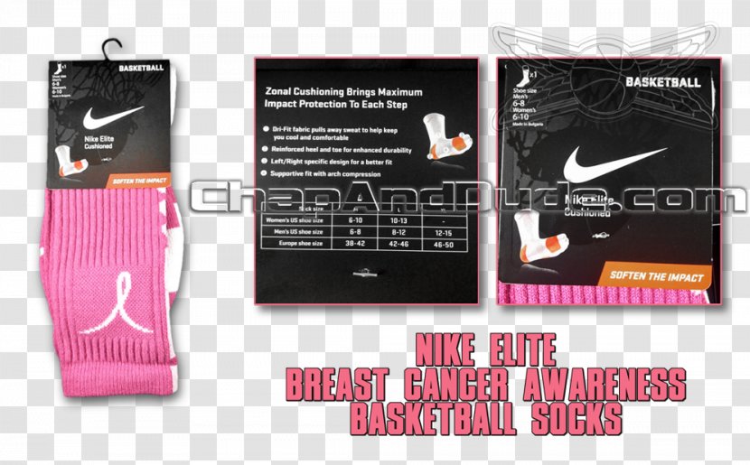 Nike Air Jordan Sock Adidas Pink - Brand Transparent PNG