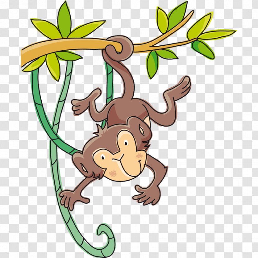 Monkey Sticker The Jungle Book Drawing Child Transparent PNG