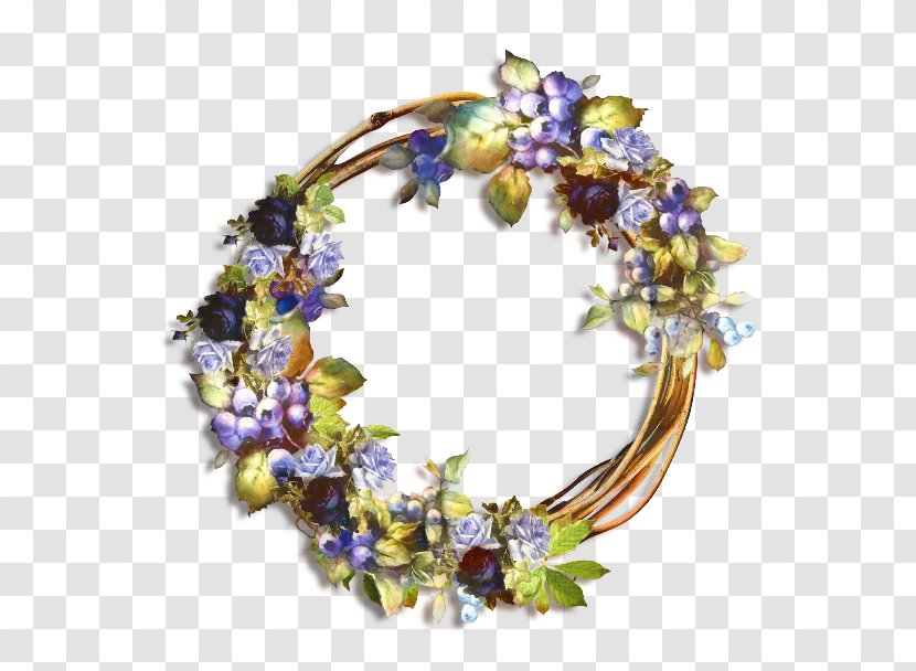 Centerblog Picture Frames Wreath Floral Design Image - Gemstone - Jewellery Transparent PNG