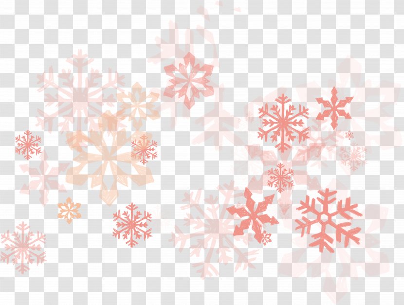 Snowflake Computer File - Schema - Cute Pink Transparent PNG