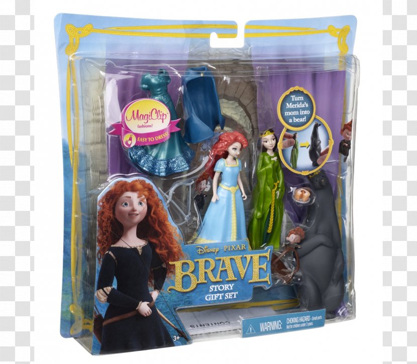 Merida Brave Action & Toy Figures Queen Elinor Disney Princess - Frozen Transparent PNG