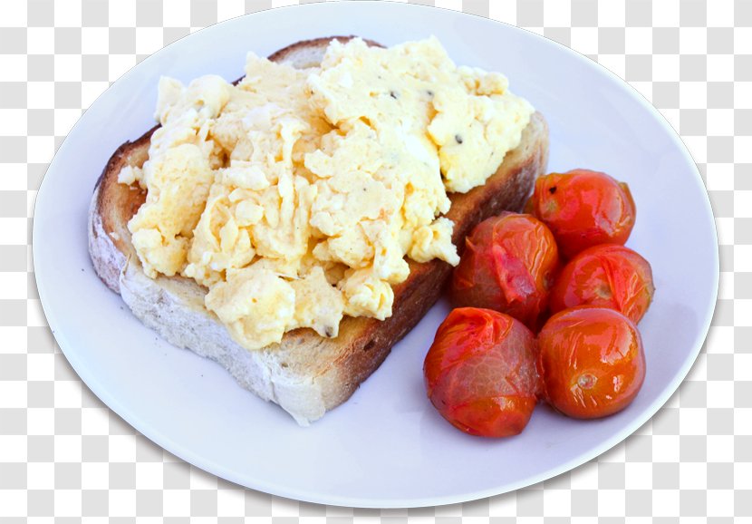 Scrambled Eggs Full Breakfast Dish Brunch - Dessert Transparent PNG