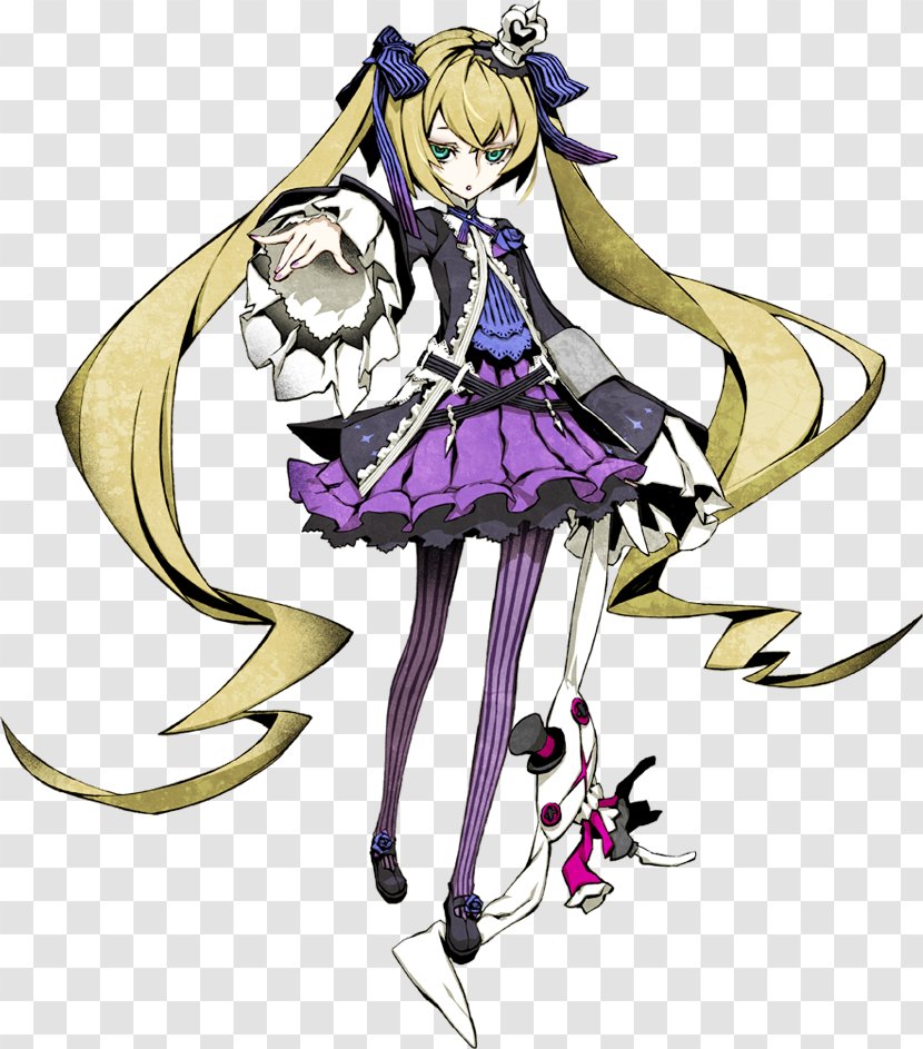 7th Dragon 2020-II III Code: VFD Character - Watercolor - Shirow Miwa Transparent PNG