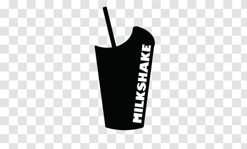 Milkshake Logo Chocolate Syrup Image - Black Transparent PNG