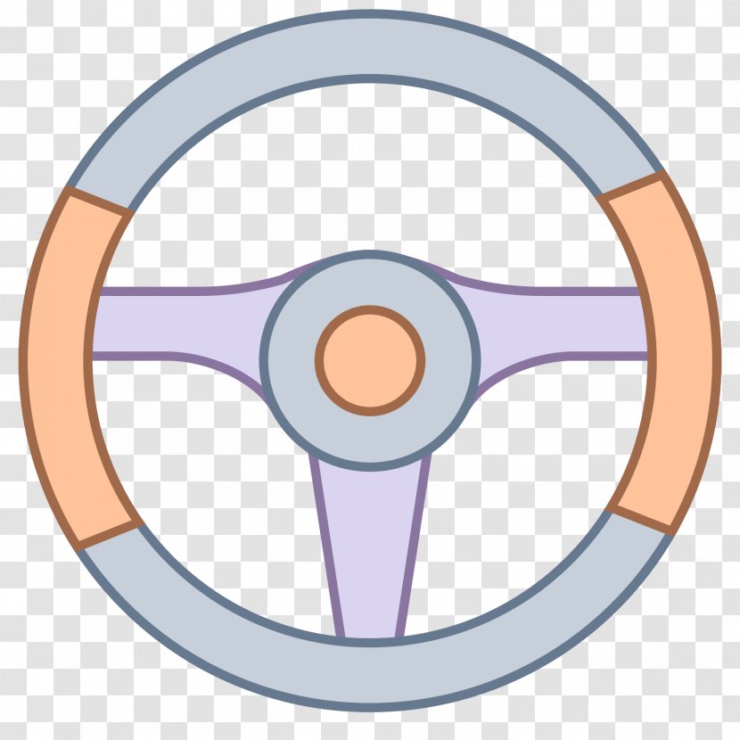 Car Steering Wheel Driving Rim Driver's License - Symbol Transparent PNG