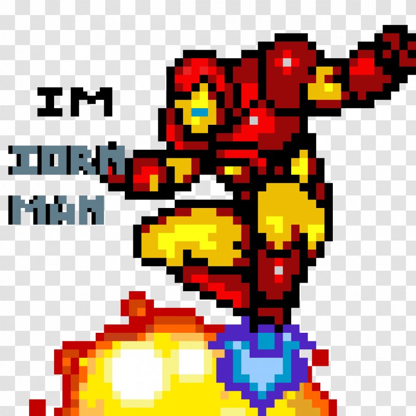 Iron Man GIF Image Giphy Pixel Art - Sprite - Hud Elements Transparent PNG