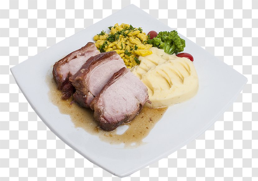 Roast Beef German Cuisine Galantine Sirloin Steak Pork Loin - Oktober Transparent PNG