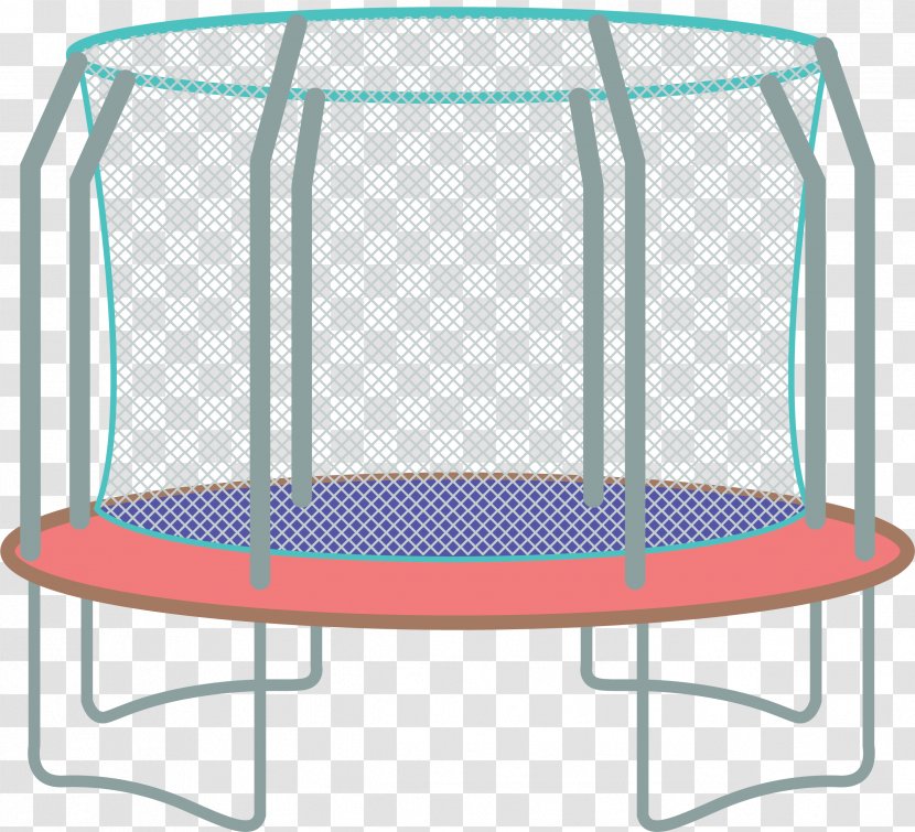 Trampoline Jump King Icon - Sport - Amusement Park In The Transparent PNG