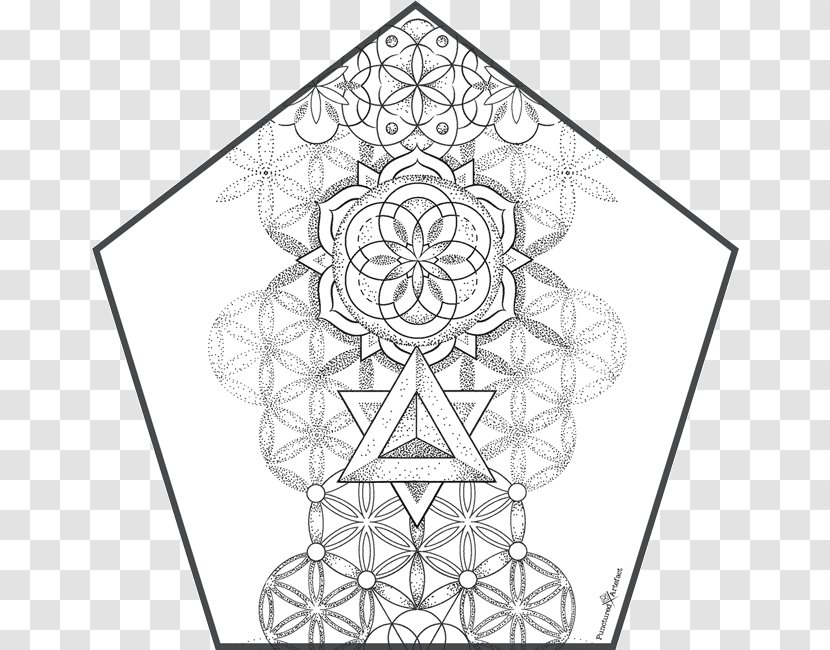 Flash Line Art Sacred Geometry - Area Transparent PNG