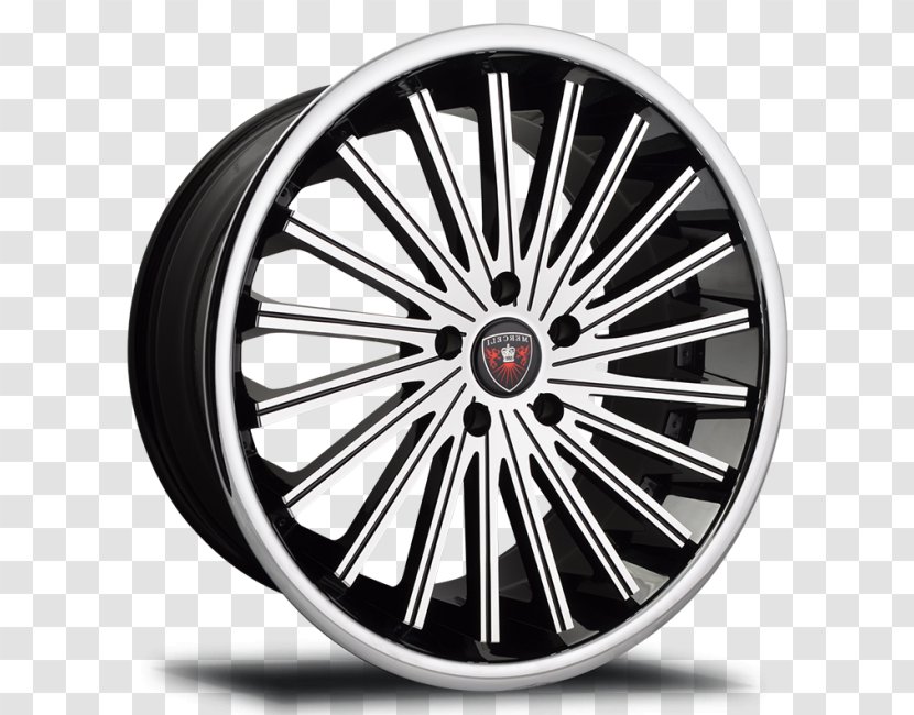 Car Tire Merceli Wheels & Mystikol Rim - Custom Wheel Transparent PNG