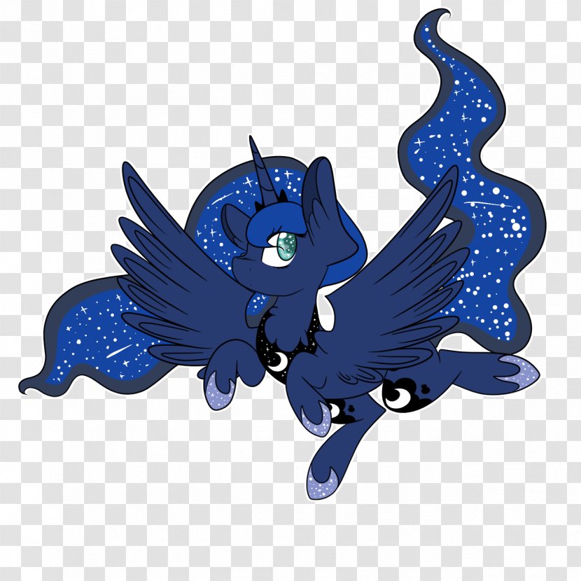 Princess Luna Pony Lunafull Moon Horns - Figurine - Magic Transparent PNG