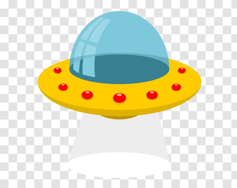 Unidentified Flying Object Saucer Animation - Extraterrestrial Life - Vector UFO Transparent PNG