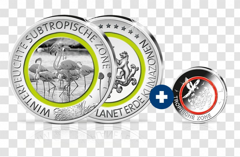 Subtropics Kliimavööde Euro Coins Winterfeuchte Subtropen - Coin Transparent PNG