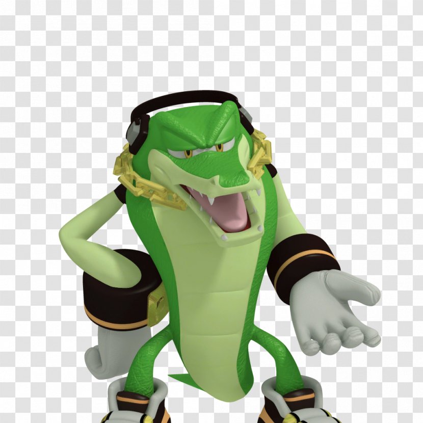 Sonic Free Riders The Hedgehog Heroes Knuckles' Chaotix - Crocodile Transparent PNG