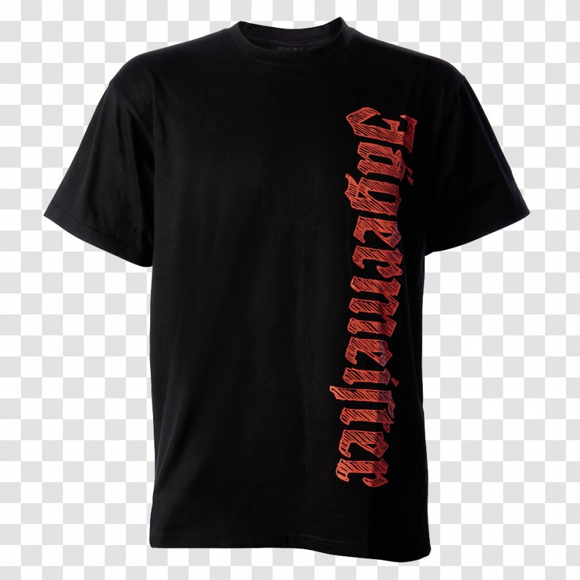 T-shirt Font Product Black M - Top Transparent PNG