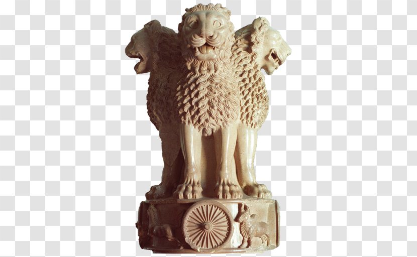 Sarnath Lion Capital Of Ashoka Pillars State Emblem India Maurya Empire - National Symbols - Symbol Transparent PNG