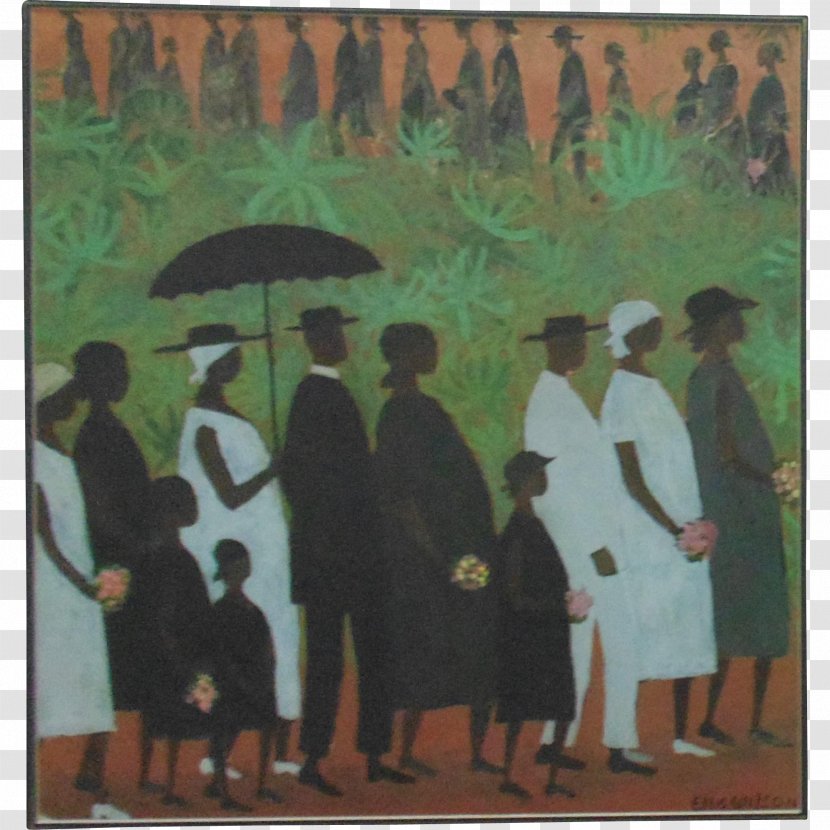 Funeral Procession Painting Field Workers Artist - Africanamerican Art Transparent PNG